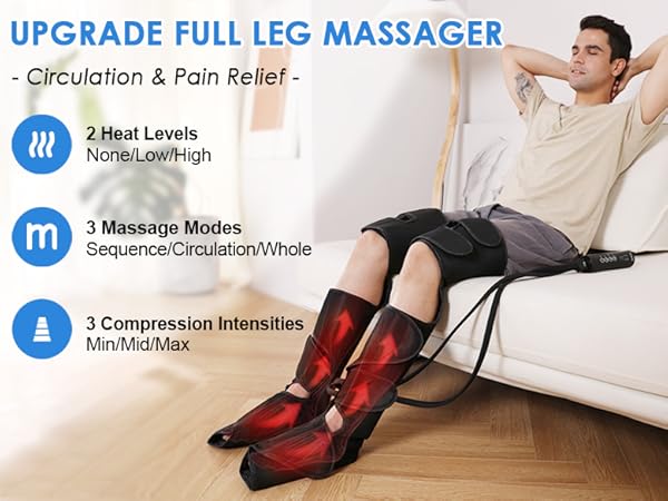 leg massager for circulation