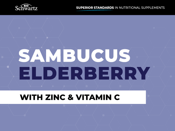 elderberry vitamin c and zinc capsules supplement antioxidants