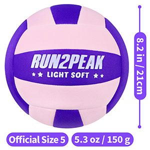 light soft volleyball