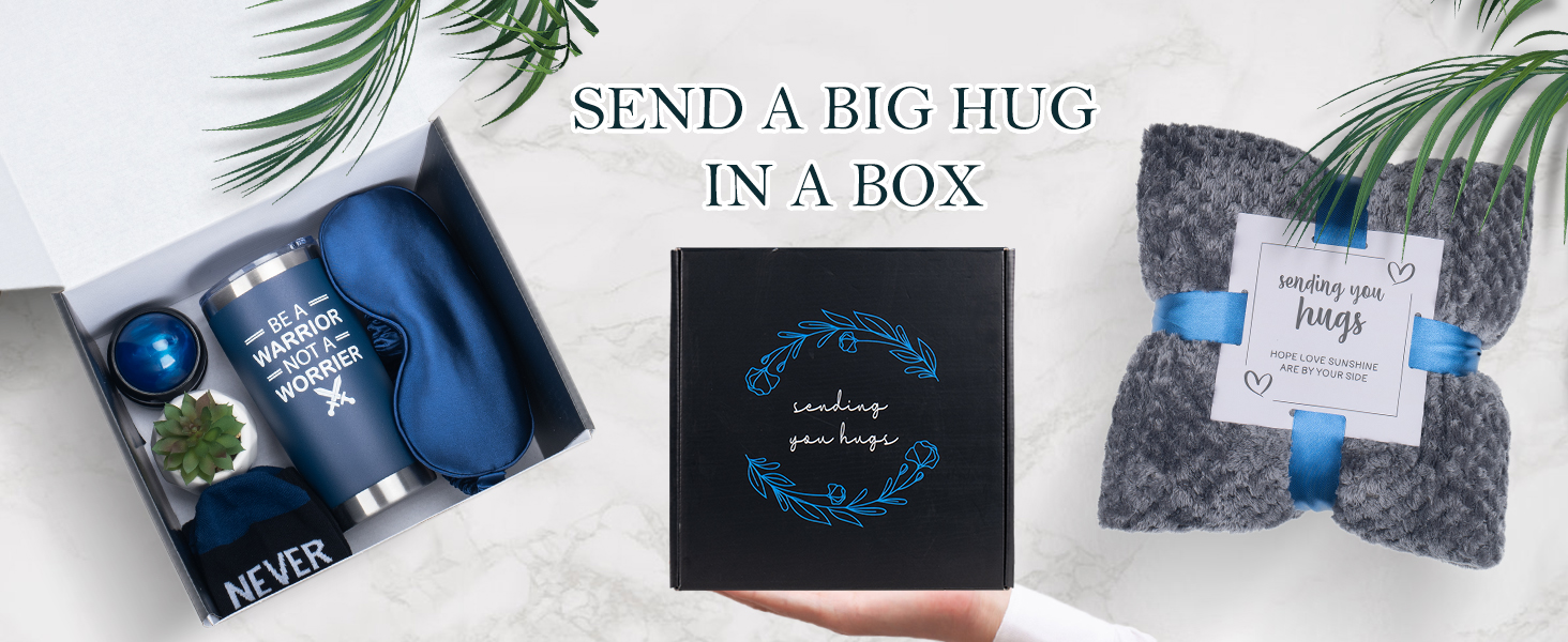 Get Well Soon Gifts for Men, Get Well Soon Gift Basket, Feel Better Gifts for Men