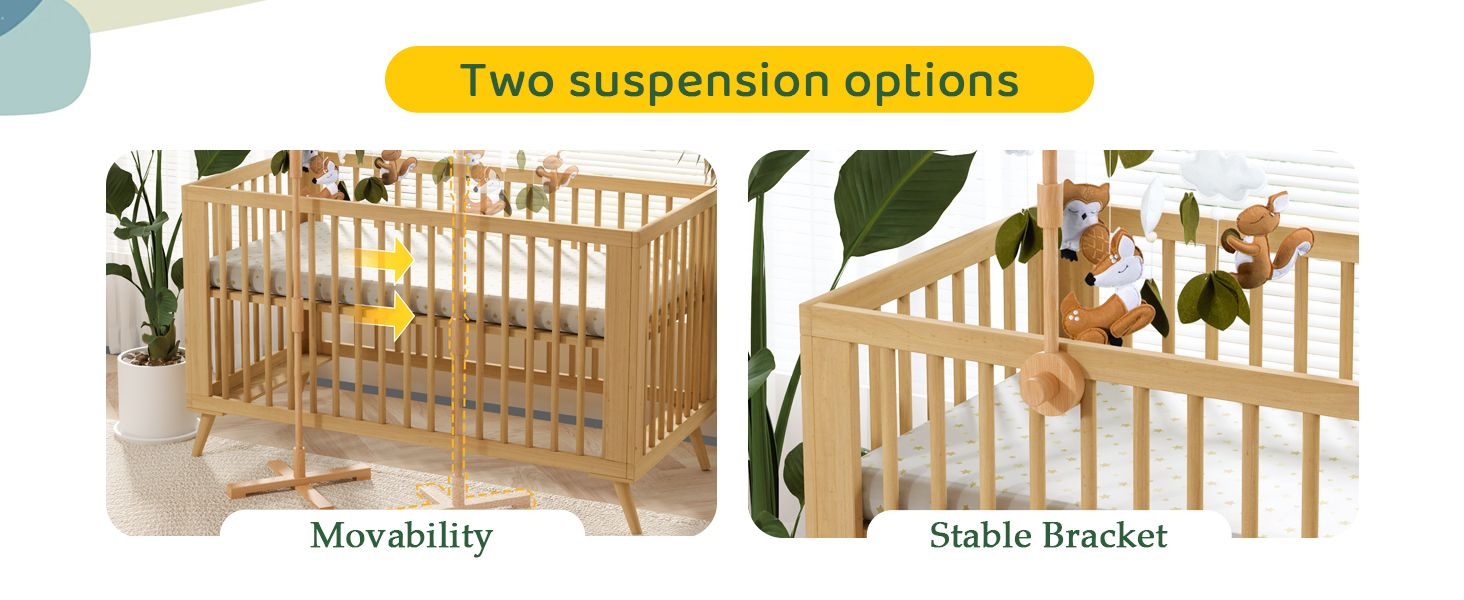 Two suspension options