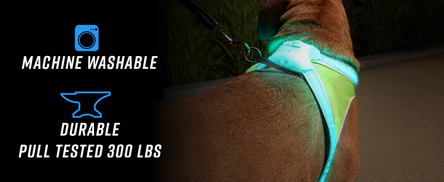 Noxgear | Lighthound - Machine Washable, Durable, Pull Tested 300 Lbs