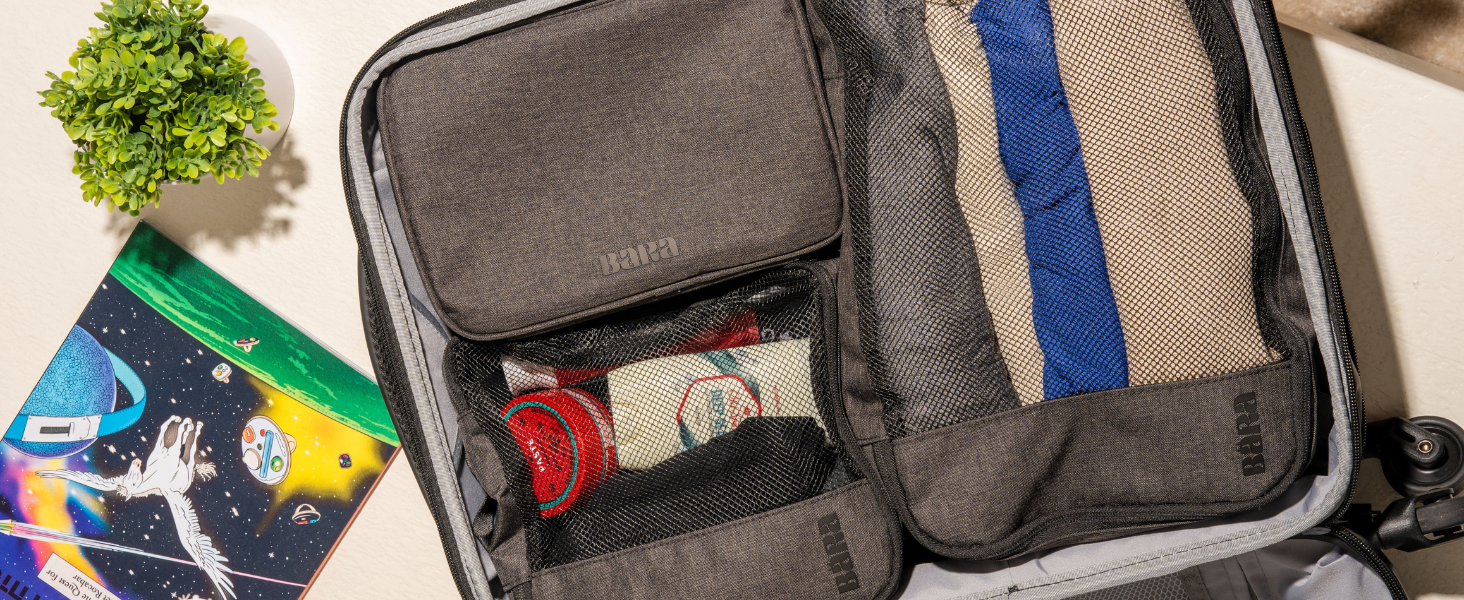 BÄRA packing cubes, Travel packing organizers, Luggage organization cubes