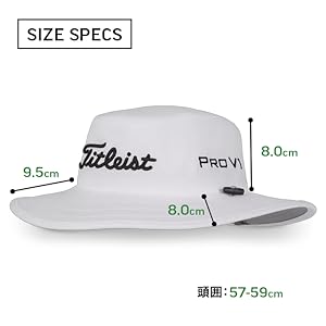 Amazon | [Titleist] メンズ タイトリスト ゴルフ ハット