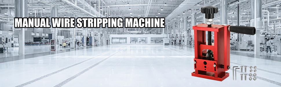 VEVOR Machine A Denuder Manuelle HXSD-025mini, Pince A Denuder Manuelle 1.5-20mm, Pour Recycler Les Fils De Cuivre/enlever Lisolant En Plastique Et En Caoutchouc Des Fils De Ferraille Intacts 10 Machine à Dénuder