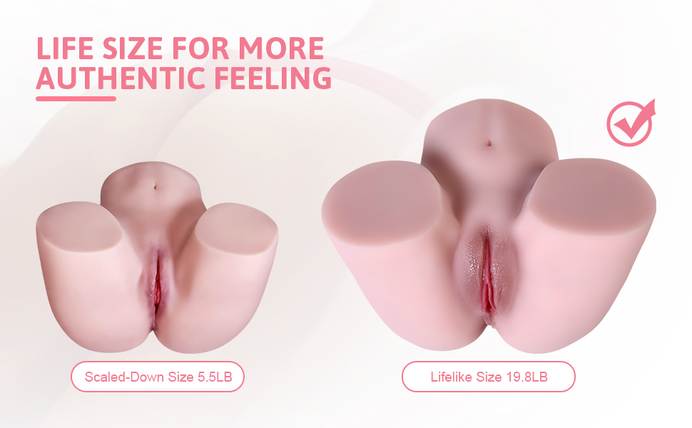 Life Size Sex Doll Butt Male Masturbator Sex Toys for Men Realistic Butt Adult Sex Toys Sex Torso