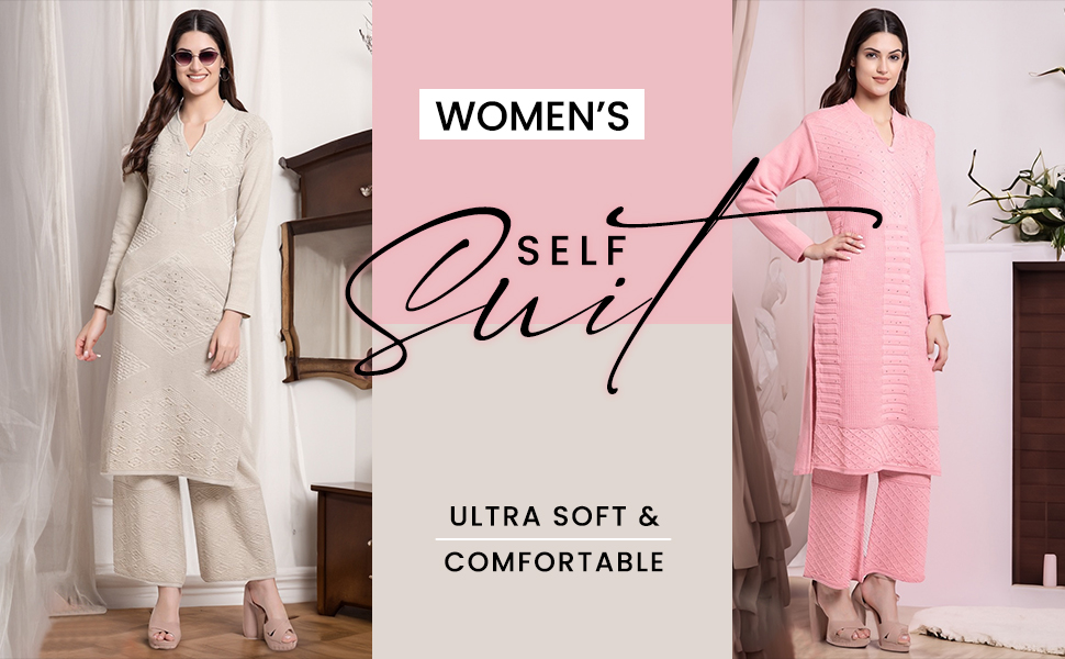WOOLEN KURTA SET