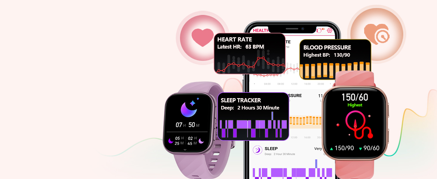 smart watch for men women