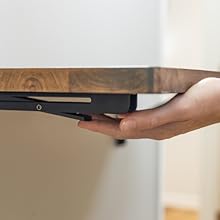 Heavy duty black steel brackets