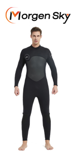 Amazon | MORGEN SKY ウェットスーツ 3mm メンズ ウェットベスト