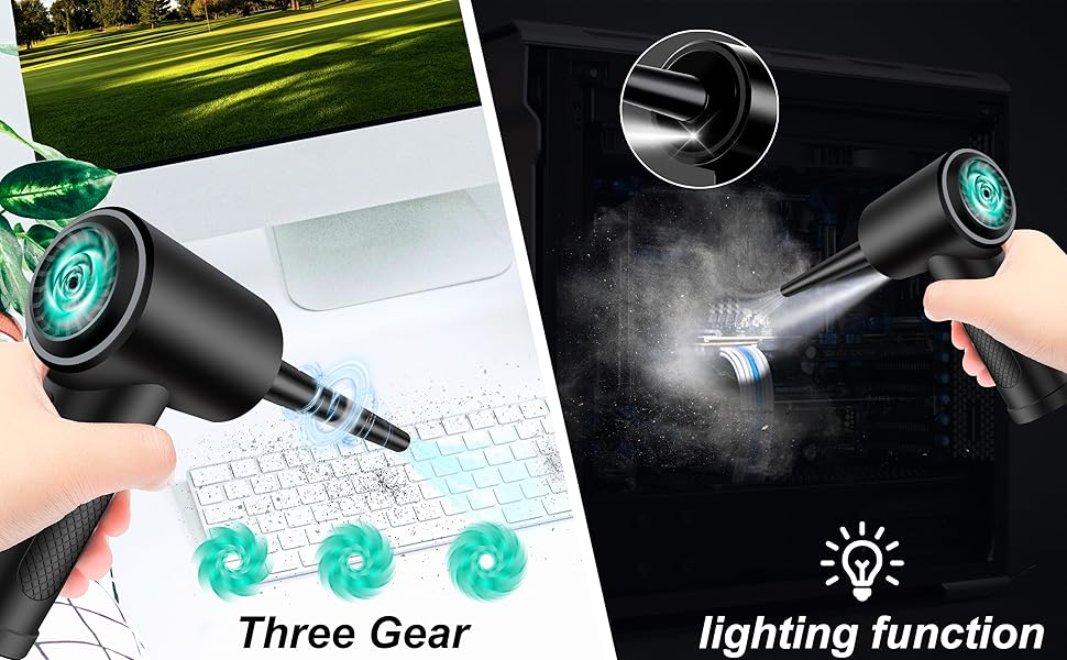 Compressed air Duster Keyboard Cleaner for Office no Canned air Duster