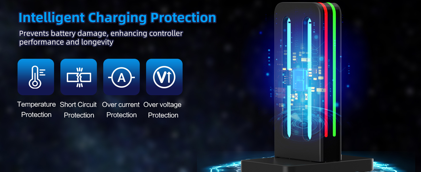 Charging Dock Compatible with Switch 2 Joy Con Controllers