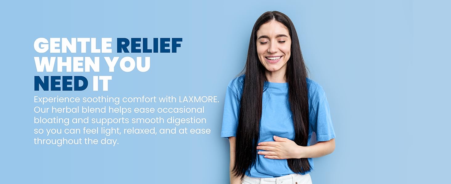Pastillas para la deposici贸n Laxmore para mujeres desintoxicaci贸n suave salud intestinal fibra