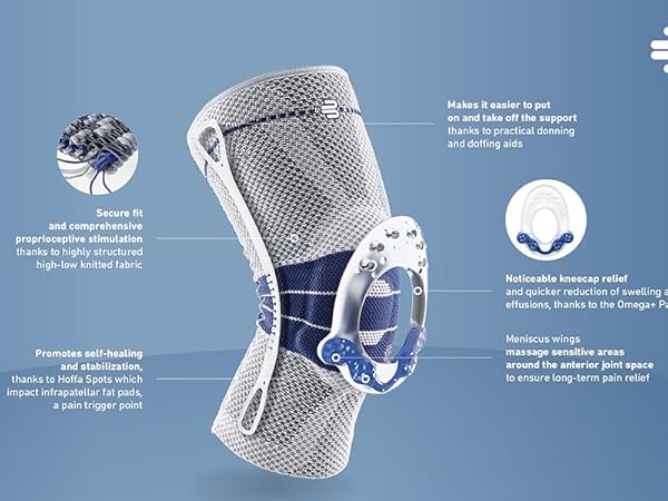 Bauerfeind - GenuTrain - Knee Brace - Targeted Support for