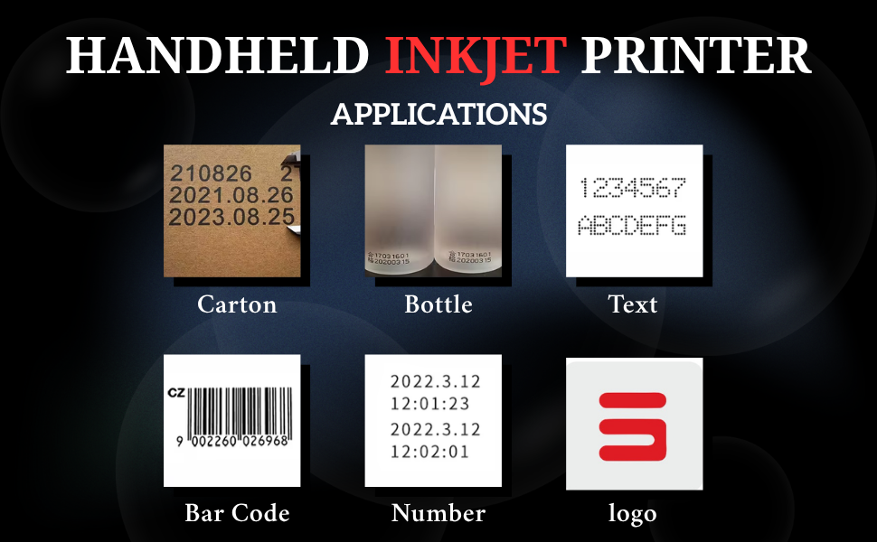 Premium Handheld Inkjet Printer for Beverages – Print Date, MRP, Expiry, Mfg, Batch Numbers