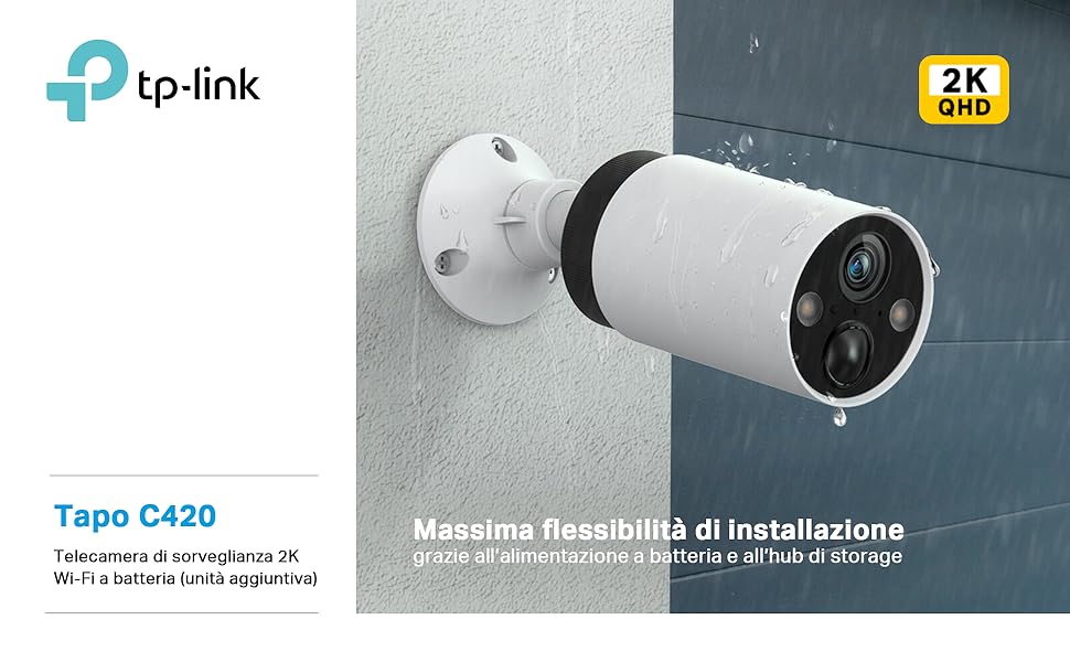 Tapo タポ　C420 Tapo C420 | Bezprzewodowa kamera Smart do monitoringu | TP