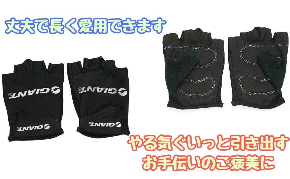 Amazon.co.jp: 手袋 giant ジャイアント M 黒銀 ブラック
