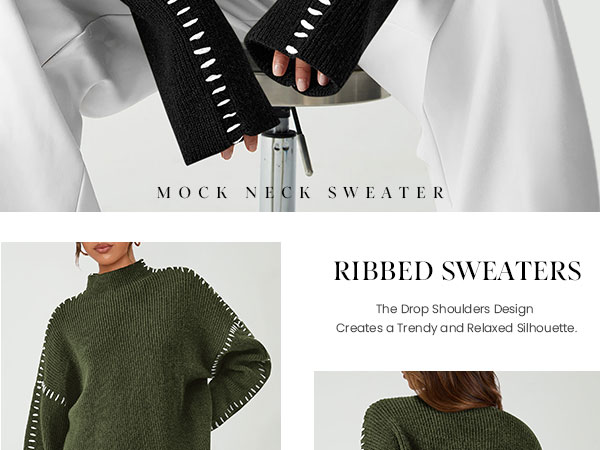 トップス STONE  moc neck knit sweater 71odPRBo9ZL._UY350_.jpg
