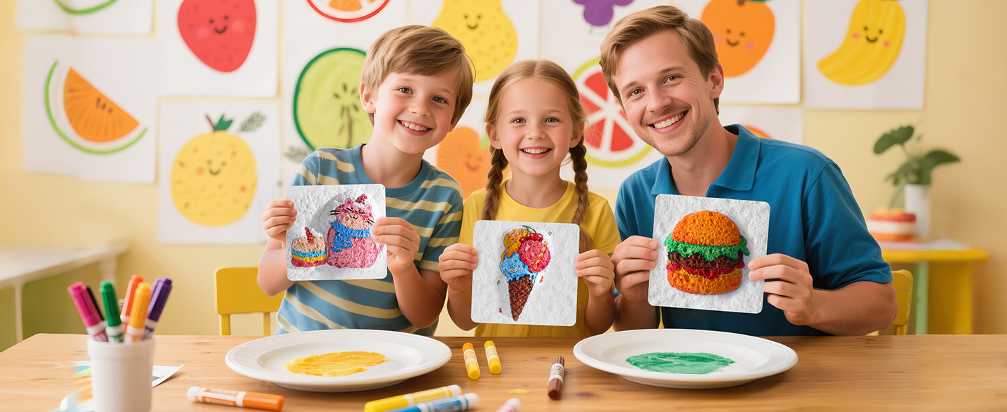 Magic Foam Texture Paper