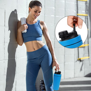 unsere edelstahl Eiweiss Shaker