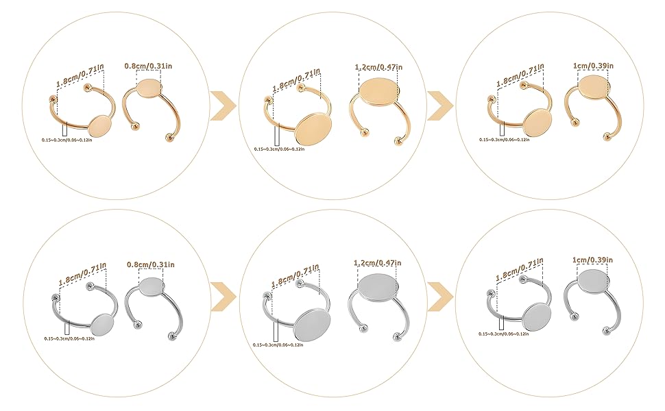戒托(金色,银色)-05