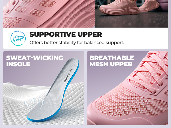 womens walking running tennis sneakers shoes