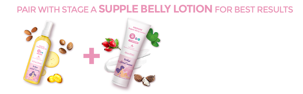 belly lotion pregnancy stage 5 oil 