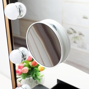 L610A Detachable 10X Magnifying Mirror