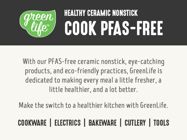GreenLife, Ceramic Nonstick, PFAS-Free, Non-Toxic, Rice Cooker, Wood, Electrics