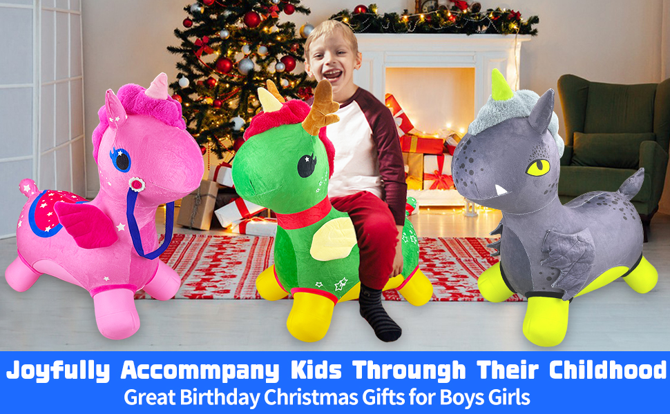 Bouncy Hopper Space Hoppers for Kids Age 3 Pogo Sticks & Hoppers