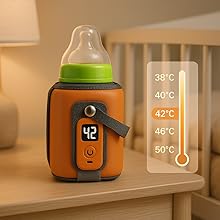 Portable baby bottle warmer