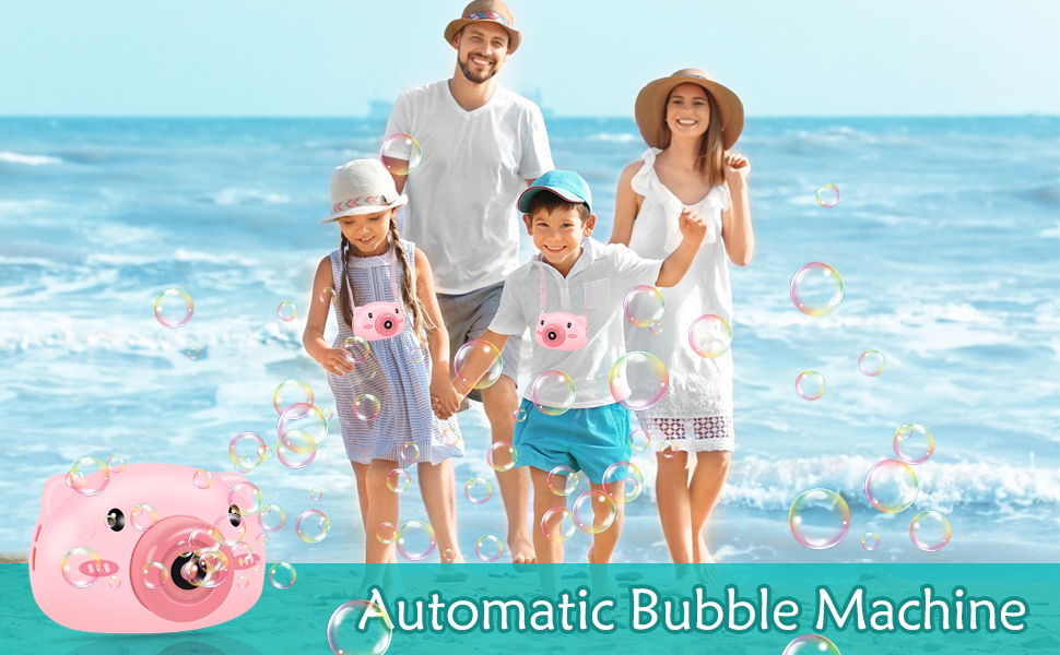 Buy TOY STORE Electronic Piggy Bubble Camera Bubble Making Toy Camera