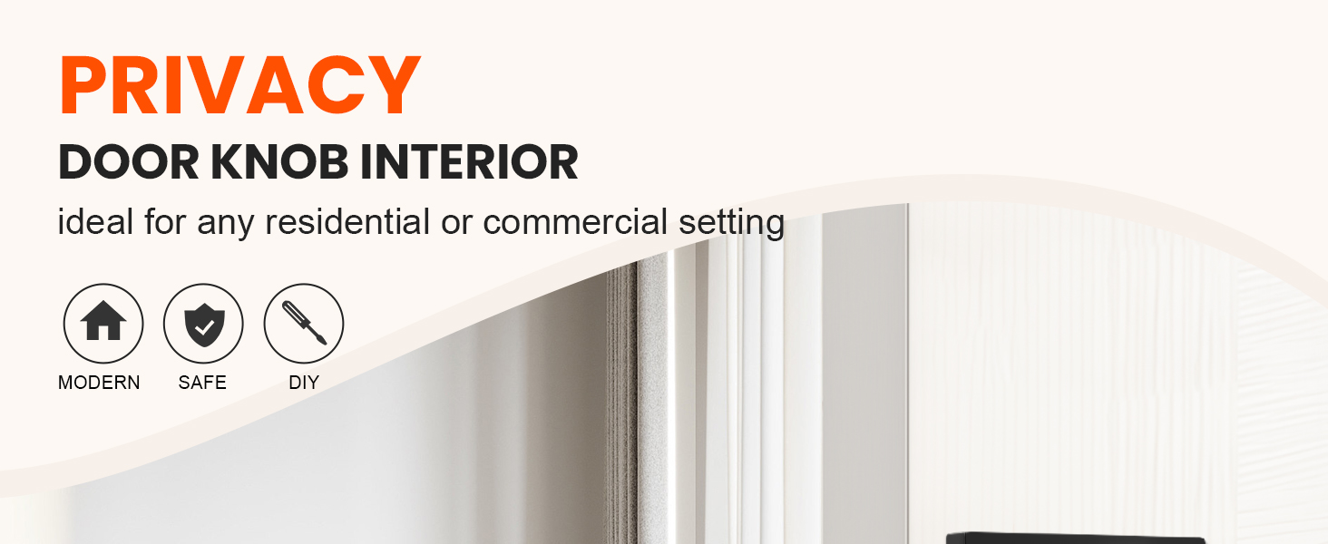 black interior door knobs