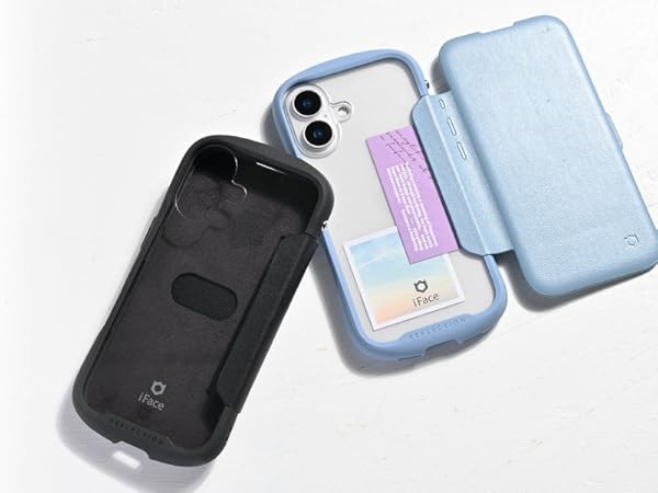スマホケース iPhoneケース 手帳 iFace デコ電オーダー デコ電 スマホケース 携帯ケース 携帯デコ 携帯カバー