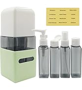Liquid Travel Size Bottles for toiletries Liquids Lotion Shampoo Foam soap face Body wash, Keepzi...