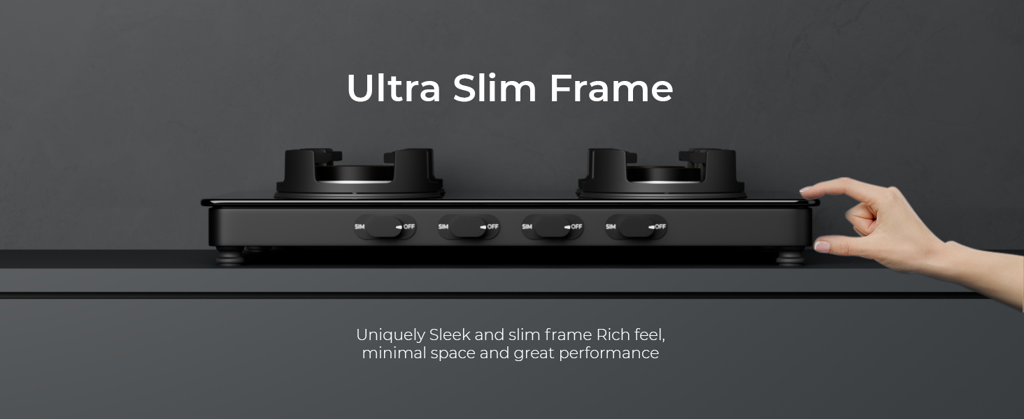 Sunshine Regal Pro 4 Burner Gas Stove Toughened Glass Cooktop Manual I