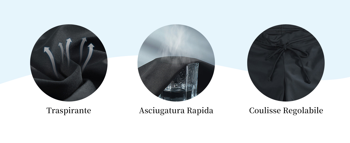 pantaloncini da bagno donna