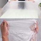plastic cloth shampoo basin