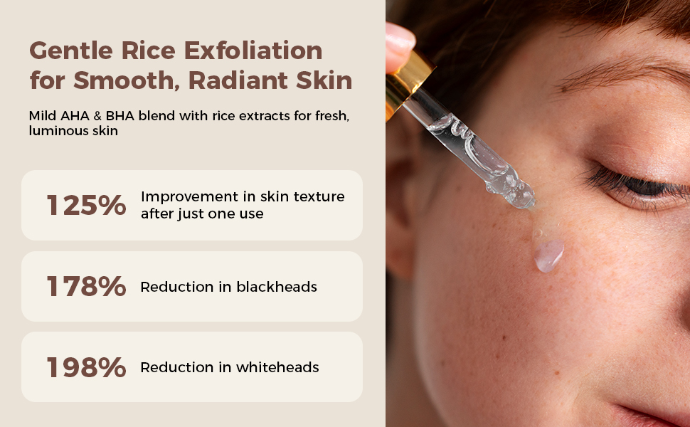 Centle Rice Exfoliation for Smooth, Radiant Skin