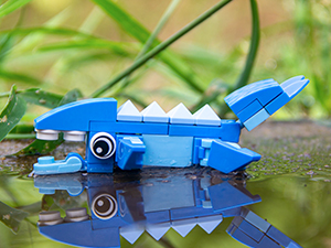 Dinosaur building block