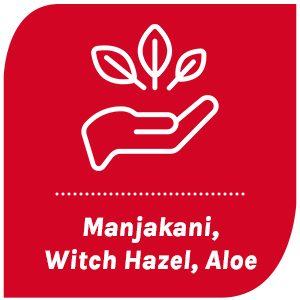 Manjakani, Witch Hazel, Aloe