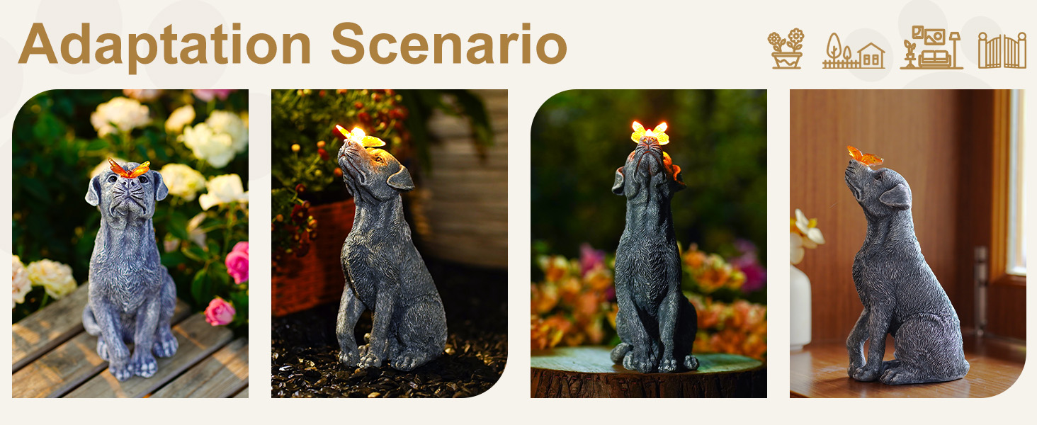 Text reads 'Image 6' and 'Adaptation Scenario'. Series of sequential images showing blue-colored animated character in various poses and settings.