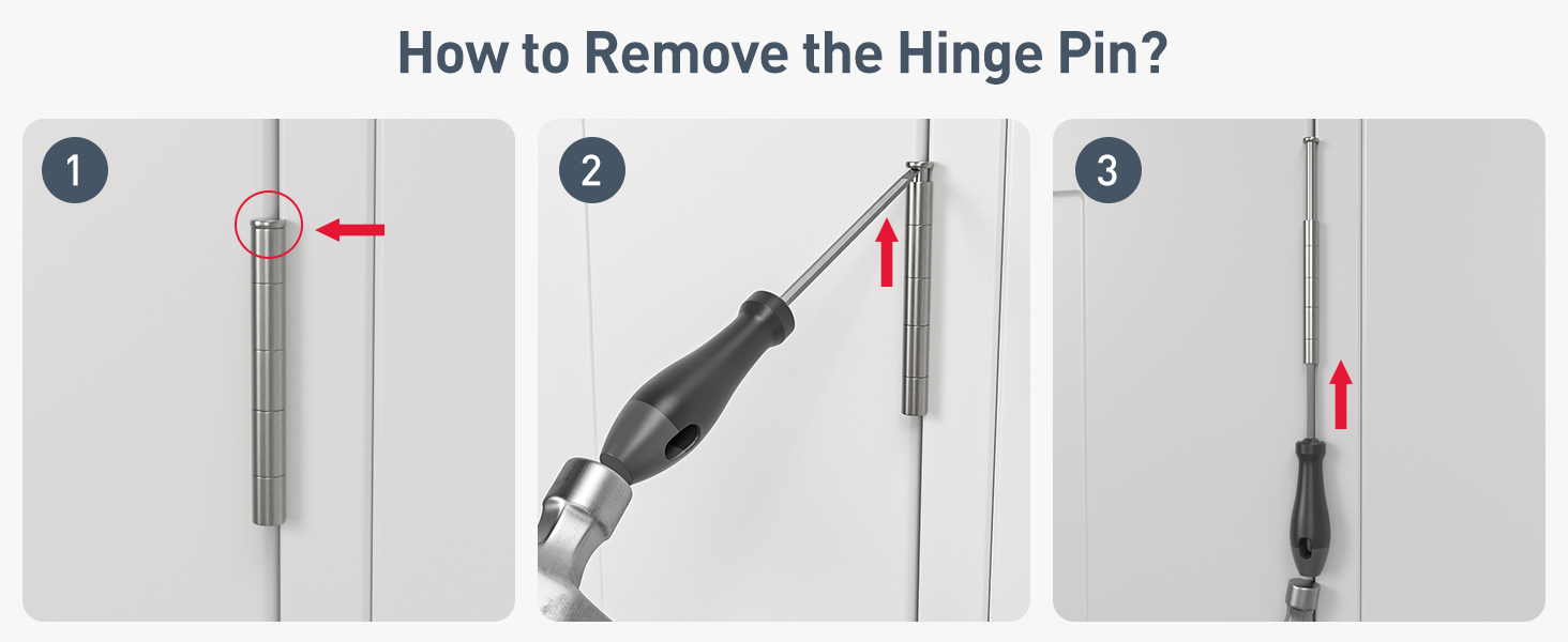 How to Remove the Hinge Pin?