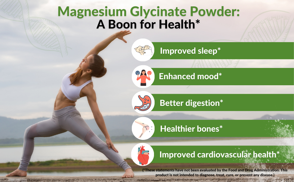 Cosynee Magnesium Glycinate Powder Ultimate Calming