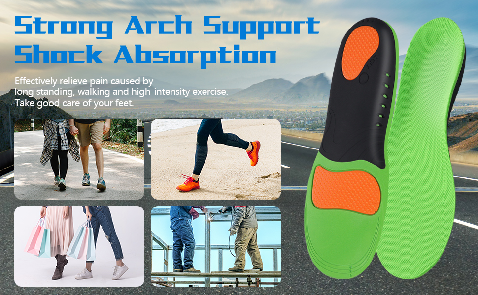 Arch Support and Shock Absorption