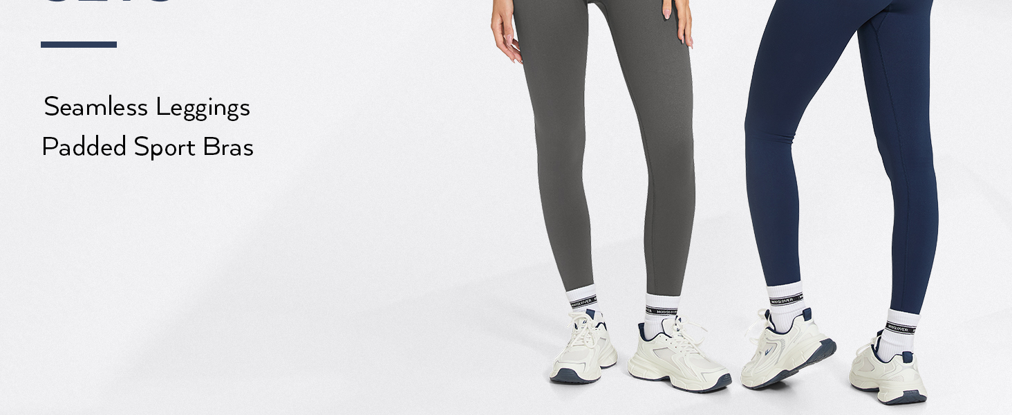 Seamless Two Piece Workout Sets