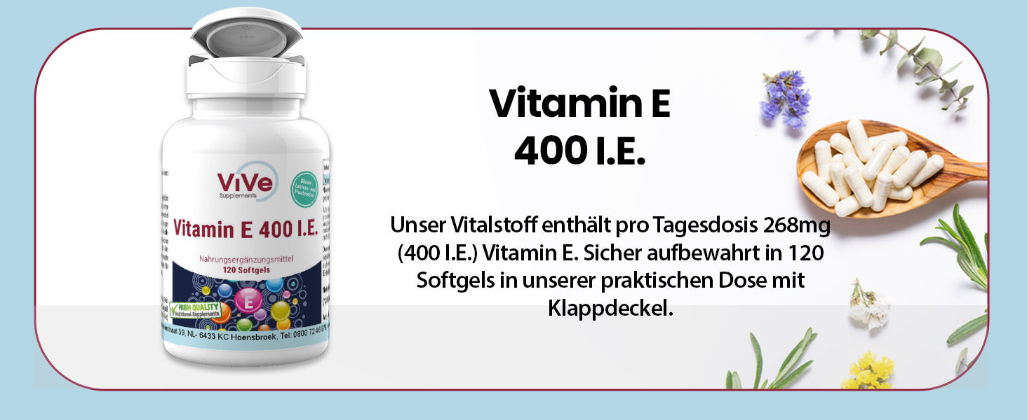 Vitamin E 400 I.E