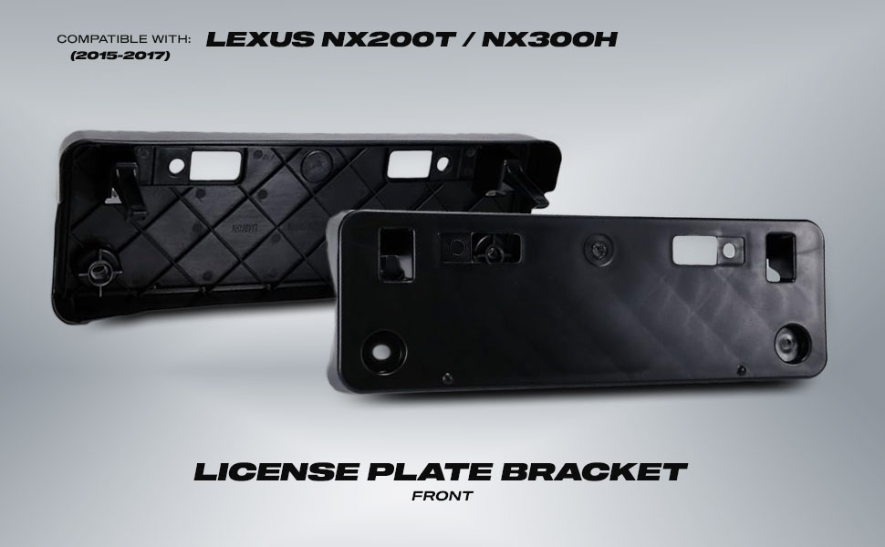 Amazon.com: for Lexus NX200t / NX300h License Plate Bracket 2015