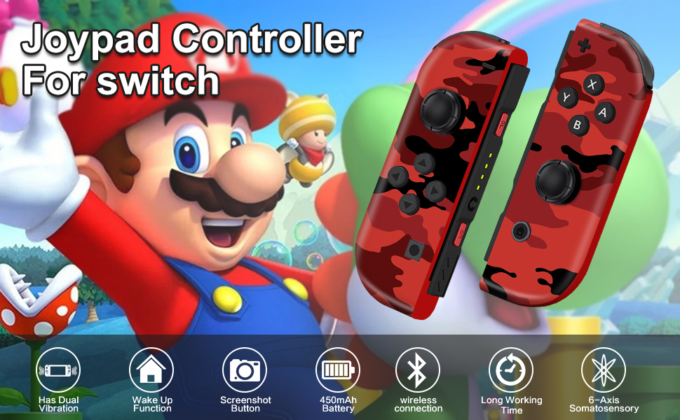 SWCTIM Joypad Controller for Nintendo Switch,Switch