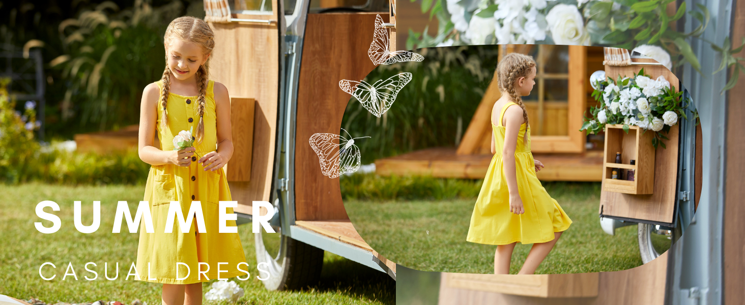 yellow dress for girls